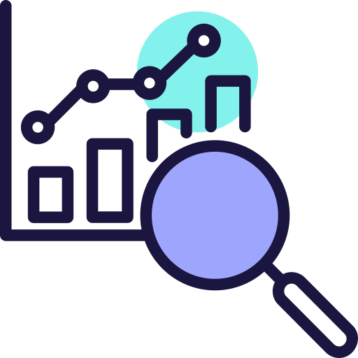 Data analytics Generic Rounded Shapes icon