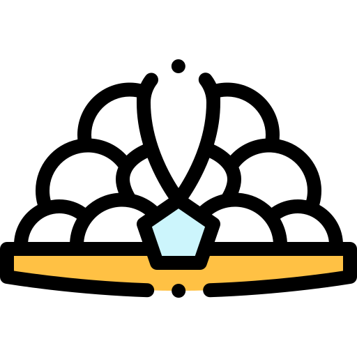 diadem Detailed Rounded Lineal color ikona