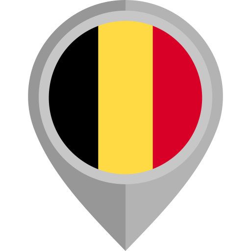 belgien Flags Rounded icon