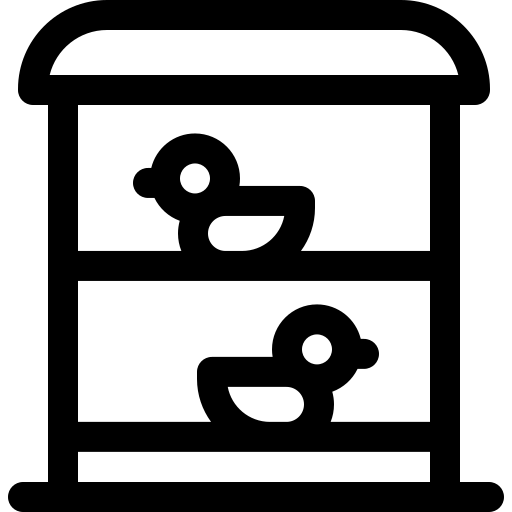 tir de canard Basic Rounded Lineal Icône