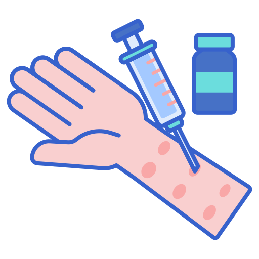 Allergy Flaticons Lineal Color icon