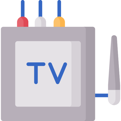 Tv box Special Flat icon