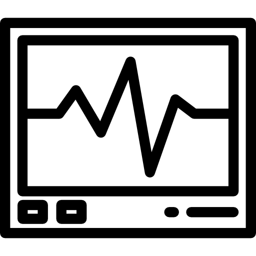 Пульс Detailed Rounded Lineal иконка