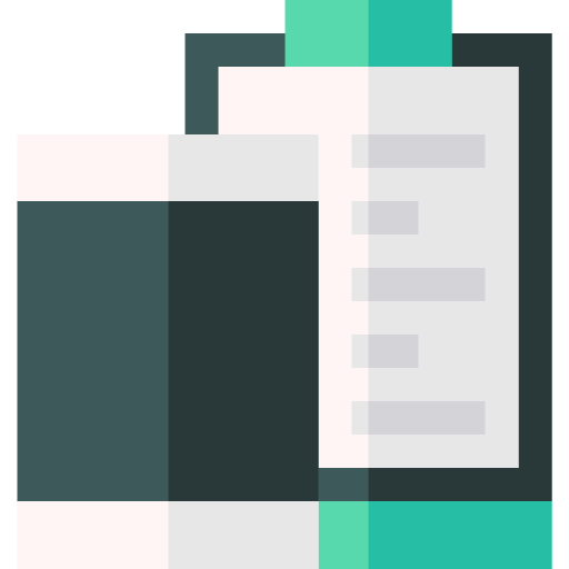 Clipboard Basic Straight Flat icon