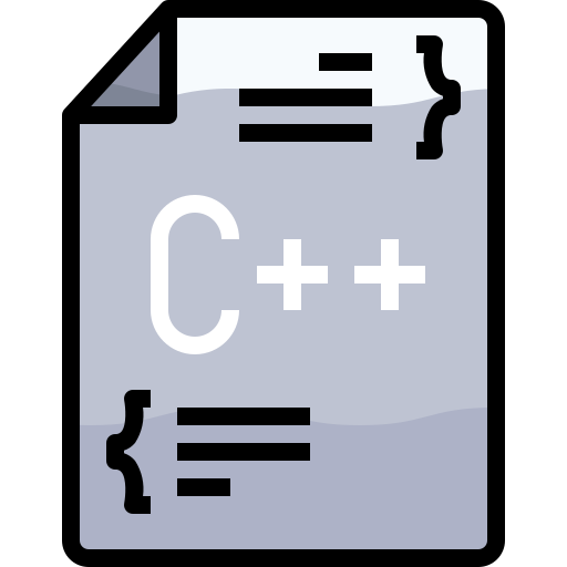 c ++ Justicon Lineal Color Ícone