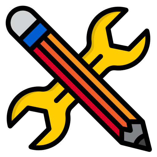 Tools srip Lineal Color icon