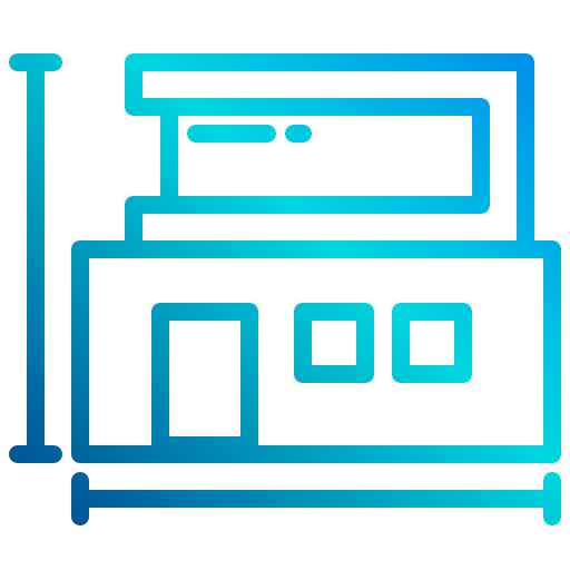 maße xnimrodx Lineal Gradient icon