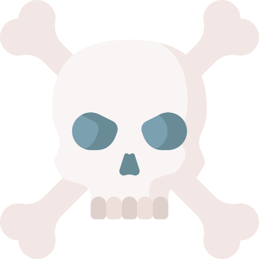 Skull Special Flat icon