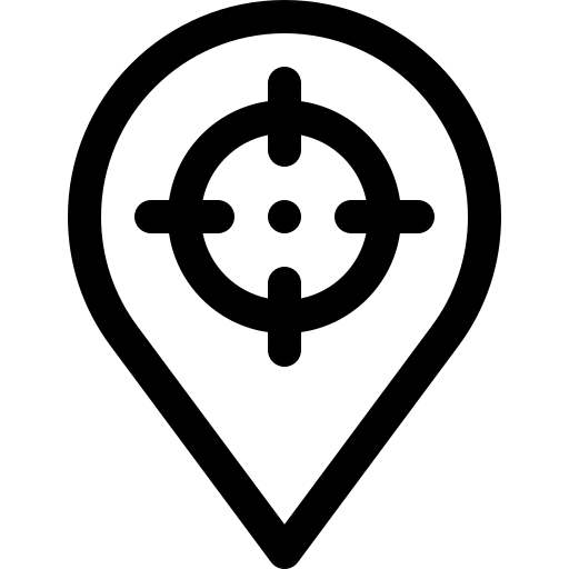 pin Basic Rounded Lineal icoon