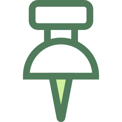 Tack Monochrome Green icon