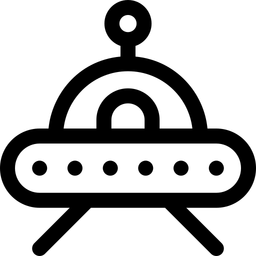 ovni Basic Rounded Lineal Icône