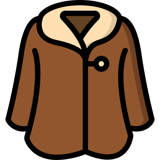 Coat Basic Miscellany Lineal Color icon