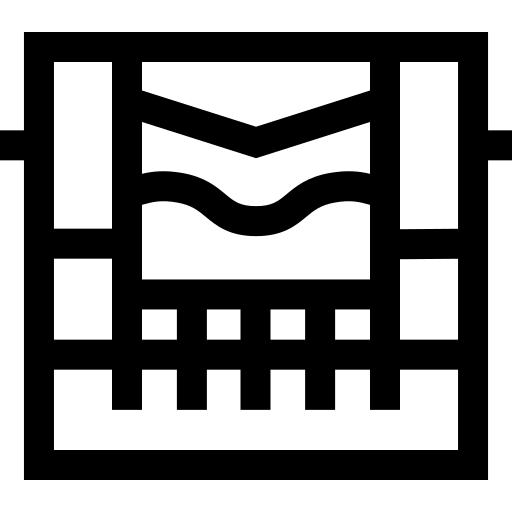 zwojnica Basic Straight Lineal ikona