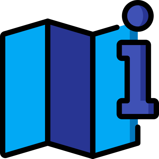 지도 Basic Miscellany Lineal Color icon