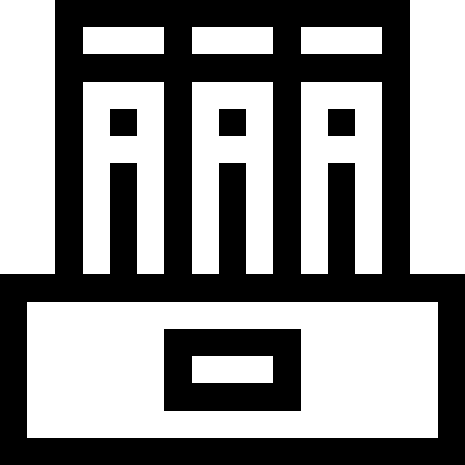 dossiers Basic Straight Lineal Icône