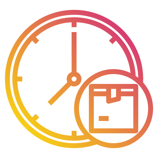 tempi di consegna Payungkead Gradient icona