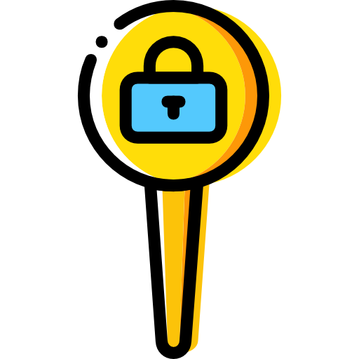 Pin Basic Miscellany Yellow icon