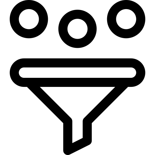 filter Basic Rounded Lineal icoon