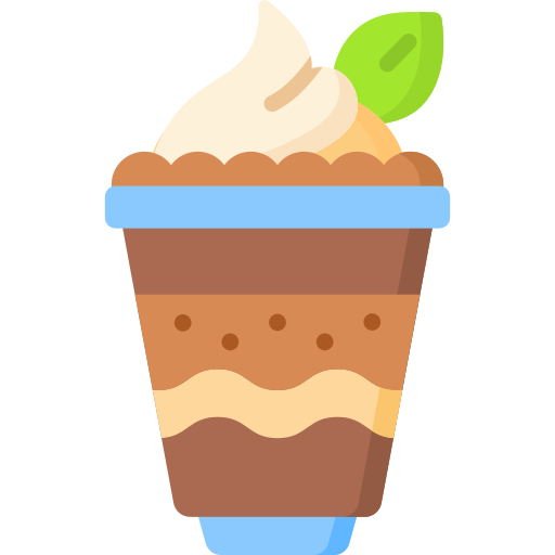 tiramisu Special Flat icon