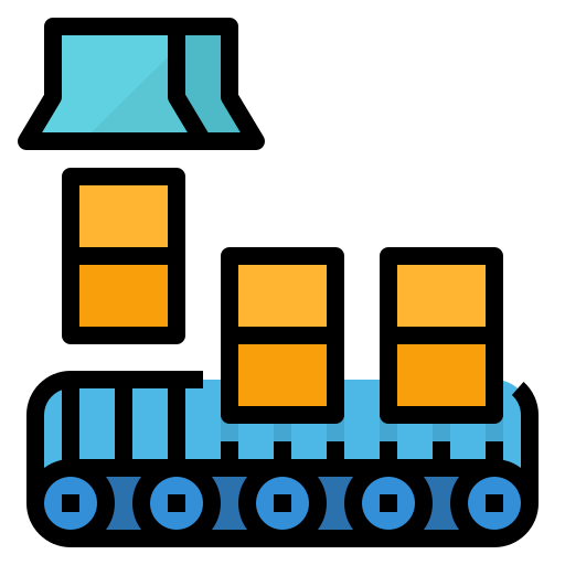 Conveyor Aphiradee (monkik) Lineal Color icon