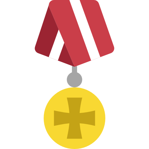 medal Basic Miscellany Flat ikona