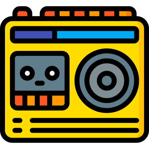 radio Basic Miscellany Lineal Color icon