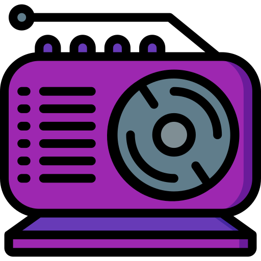 radio Basic Miscellany Lineal Color icon