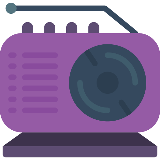 radio Basic Miscellany Flat icon