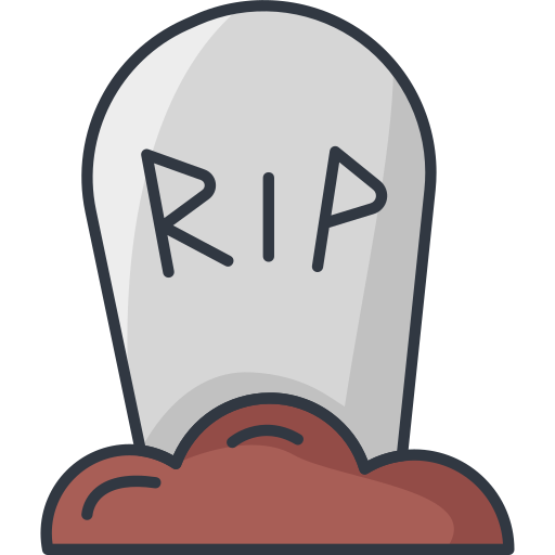 Grave Generic Outline Color icon