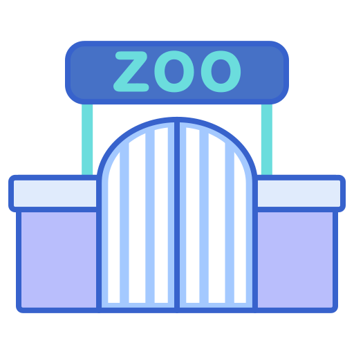 Zoo Flaticons Lineal Color icon