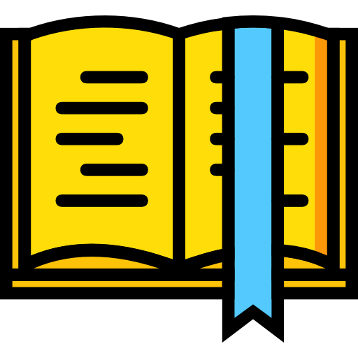 Open book Basic Miscellany Yellow icon