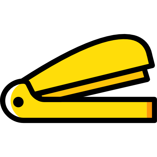 Stapler Basic Miscellany Yellow icon