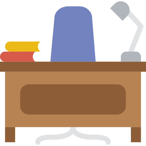 Desk Basic Miscellany Flat icon