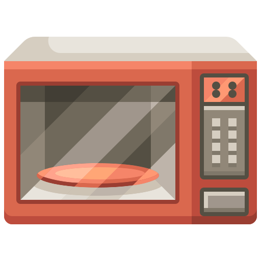 Microwave Justicon Flat icon