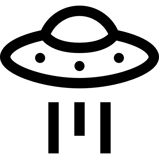 ufo Basic Straight Lineal icon