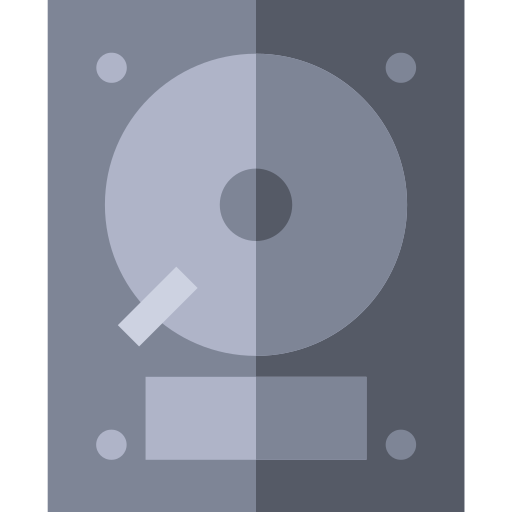 hdd Basic Straight Flat Icône