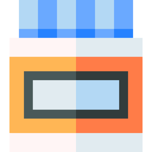 Pills Basic Straight Flat icon