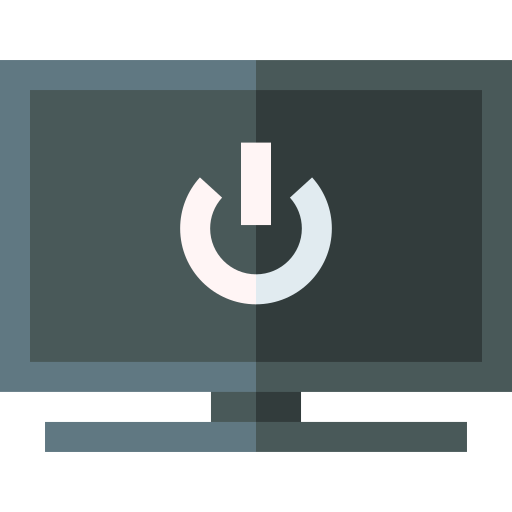 テレビ Basic Straight Flat icon