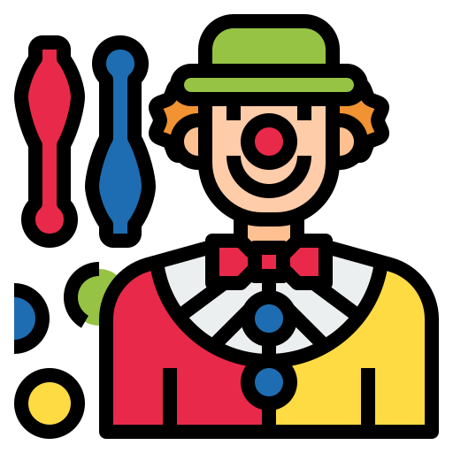 Juggler Generic Outline Color icon