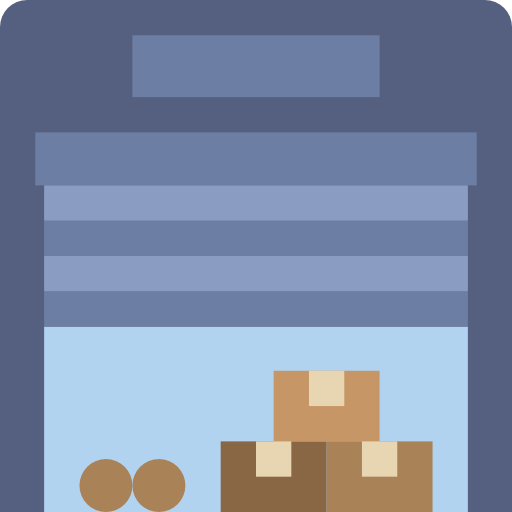 Warehouse Basic Miscellany Flat icon