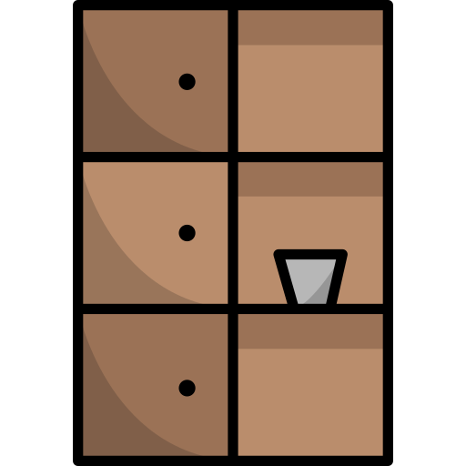 schrank Generic Outline Color icon