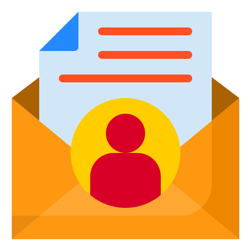 email srip Flat icon