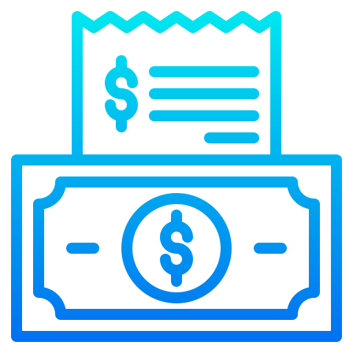rechnung srip Gradient icon