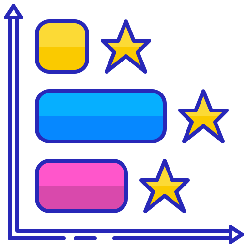 グラフ Generic Outline Color icon