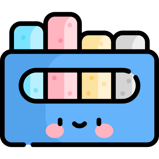 kreide Kawaii Lineal color icon