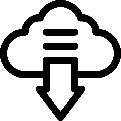 nuvola Basic Rounded Lineal icona