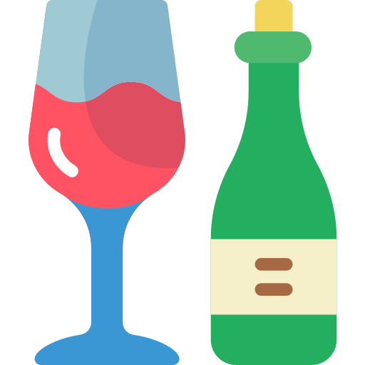 포도주 Basic Miscellany Flat icon