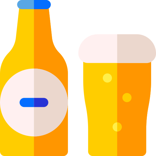 ビール Basic Rounded Flat icon