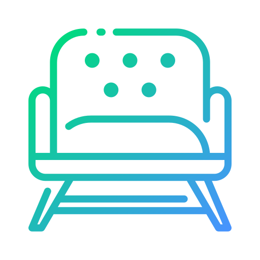 Armchair Good Ware Gradient icon