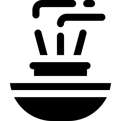 encens Basic Rounded Filled Icône